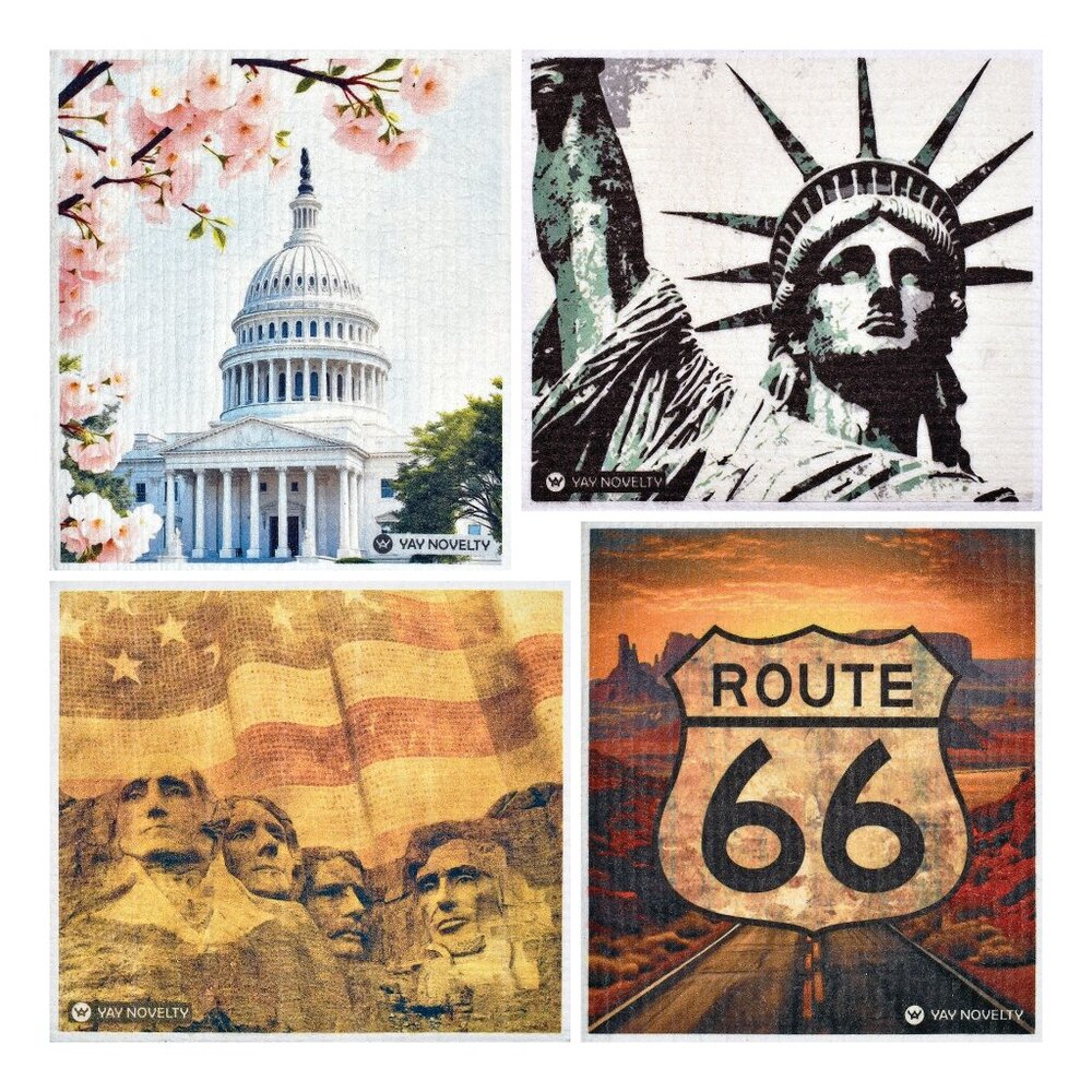 12-PK Eco-Friendly Swedish Dishcloths For Kitchen - Paper Towel Alternative